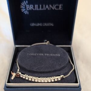 Silver 'Friends Forever' Bracelet